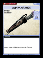 Aljava Grande - Custom Card