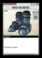 Bota De Metal - Custom Card