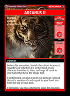 Arcanus Ii - Custom Card