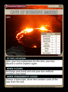 Cave Of Burning Embers - Custom Card