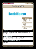 Bath House - Custom Card