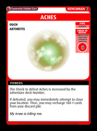 Aches - Custom Card