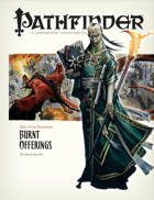 Pathfinder Adventure Path #1: Burnt Offerings (Rise of the Runelords 1 of 6)(Limited Edition cover)