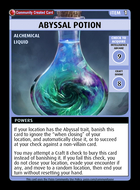 Abyssal Potion - Custom Card
