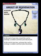 Amulet Of Rejuvenation - Custom Card