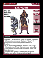 Saragorn - Custom Card