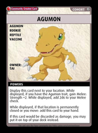 Agumon - Custom Card