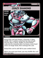 Crazy Diamond - Custom Card