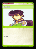 Josuke - Custom Card