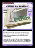 Streetarium Smartosis - Custom Card
