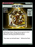 Jar Of Bees - Custom Card