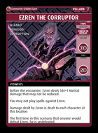 Ezren The Corruptor - Custom Card
