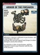 Armor Of The Forsaken - Custom Card