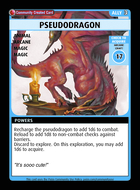 Pseudodragon - Custom Card