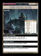Dark Ritual Altar - Custom Card