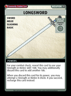 Longsword - Custom Card