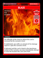 Blaze - Custom Card