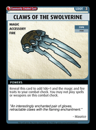Claws Of The Swolverine - Custom Card