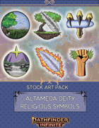 Altameda Deity Religious Symbols Stock Art Pack