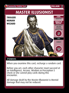 Master Illusionist - Custom Card