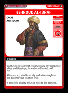 Behroud Al-ibrah - Custom Card