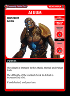 Aluum - Custom Card