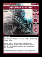 Devourer Assassin - Custom Card