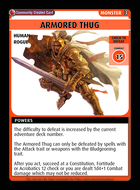 Armored Thug - Custom Card