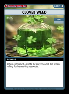 Clover Weed - Custom Card