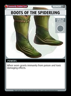 Boots Of The Spiderling - Custom Card