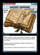 Ancient Grimoire - Custom Card