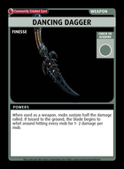 Dancing Dagger - Custom Card