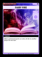 Fairy Fire - Custom Card