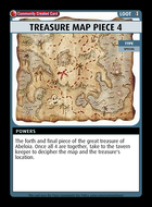 Treasure Map Piece 4 - Custom Card