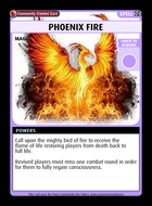 Phoenix Fire - Custom Card