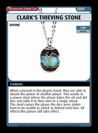 Clark's Thieving Stone - Custom Card
