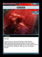 Cursed - Custom Card