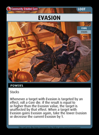 Evasion - Custom Card