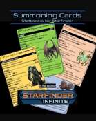Starfinder Infinite - Summoning Cards