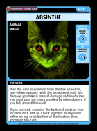 Absinthe - Custom Card