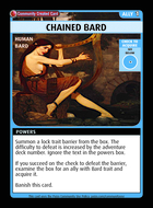Chained Bard - Custom Card