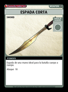 Espada Corta - Custom Card