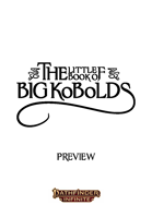 PREVIEW - The Little Book Of Big Kobolds