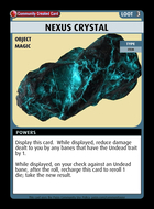 Nexus Crystal - Custom Card