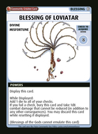 Blessing Of Loviatar - Custom Card