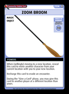 Zoom Broom - Custom Card