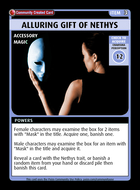 Alluring Gift Of Nethys - Custom Card