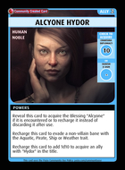 Alcyone Hydor - Custom Card