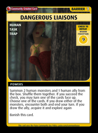 Dangerous Liaisons - Custom Card