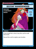 Destiny Wanderwood - Custom Card